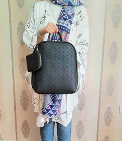 ست کوله و کیف پول چرم - فروشگاه کیف همسفر