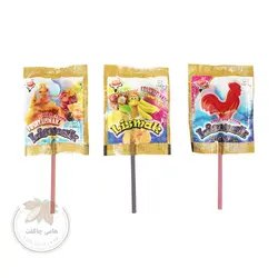 آبنبات چوبی خروس آدرین با طعم میوه