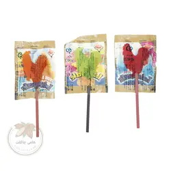 آبنبات چوبی خروس آدرین با طعم میوه