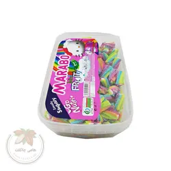 پاستیل پیچشی شکری میوه ای 800 گرمی مارابو