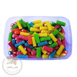 پاستیل لقمه ای شکری میوه ای 800 گرمی مارابو