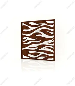 تایل ام دی اف معرق کدPN-12 بلوط-گردویی(تایل معرق سقف کاذب MDF)