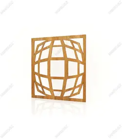 تایل ام دی اف معرق کدPN-116 بلوط-گردویی(تایل معرق سقف کاذب MDF)