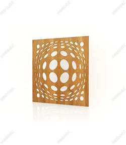 تایل ام دی اف معرق کدPN-132 بلوط-گردویی(تایل معرق سقف کاذب MDF)