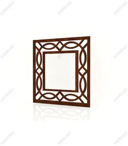 تایل ام دی اف معرق کدPN-129 بلوط-گردویی(تایل معرق سقف کاذب MDF)