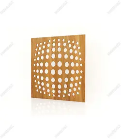 تایل ام دی اف معرق کدPN-137 بلوط-گردویی(تایل معرق سقف کاذب MDF)