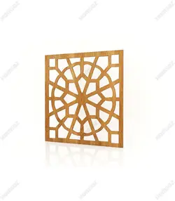 تایل ام دی اف معرق کدPN-142 بلوط-گردویی(تایل معرق سقف کاذب MDF)