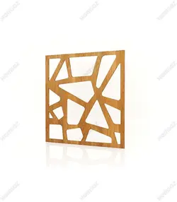 تایل ام دی اف معرق کدPN-01 بلوط-گردویی(تایل معرق سقف کاذب MDF)