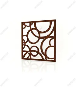 تایل ام دی اف معرق کدPN-03 بلوط-گردویی(تایل معرق سقف کاذب MDF)