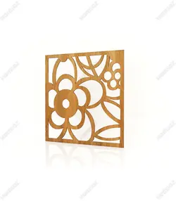 تایل ام دی اف معرق کدPN-02 بلوط-گردویی(تایل معرق سقف کاذب MDF)