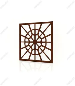 تایل ام دی اف معرق کدPN-143 بلوط-گردویی(تایل معرق سقف کاذب MDF)