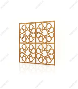 تایل ام دی اف معرق کدPN-150 بلوط-گردویی(تایل معرق سقف کاذب MDF)