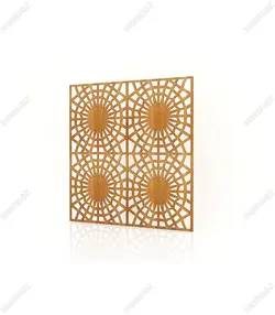 تایل ام دی اف معرق کدPN-151 بلوط-گردویی(تایل معرق سقف کاذب MDF)