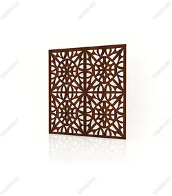 تایل ام دی اف معرق کدPN-153 بلوط-گردویی(تایل معرق سقف کاذب MDF)