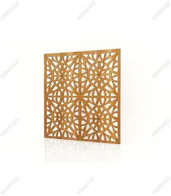 تایل ام دی اف معرق کدPN-153 بلوط-گردویی(تایل معرق سقف کاذب MDF)