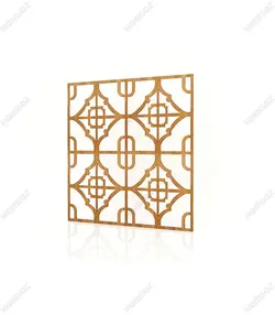 تایل ام دی اف معرق کدPN-154 بلوط-گردویی(تایل معرق سقف کاذب MDF)