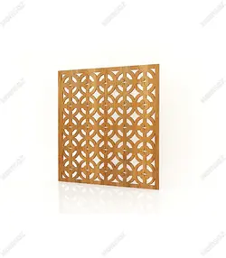 تایل ام دی اف معرق کدPN-20 بلوط-گردویی(تایل معرق سقف کاذب MDF)