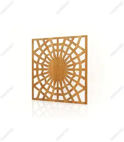 تایل ام دی اف معرق کدPN-24 بلوط-گردویی(تایل معرق سقف کاذب MDF)