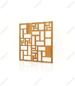 تایل ام دی اف معرق کدPN-25 بلوط-گردویی(تایل معرق سقف کاذب MDF)