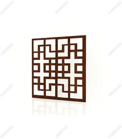 تایل ام دی اف معرق کدPN-26 بلوط-گردویی(تایل معرق سقف کاذب MDF)