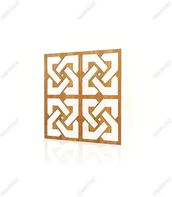 تایل ام دی اف معرق کدPN-37 بلوط-گردویی(تایل معرق سقف کاذب MDF)