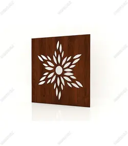 تایل ام دی اف معرق کدPN-39 بلوط-گردویی(تایل معرق سقف کاذب MDF)