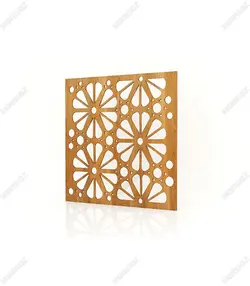 تایل ام دی اف معرق کدPN-48 بلوط-گردویی(تایل معرق سقف کاذب MDF)