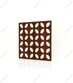 تایل ام دی اف معرق کدPN-47 بلوط-گردویی(تایل معرق سقف کاذب MDF)