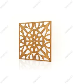 تایل ام دی اف معرق کدPN-50 بلوط-گردویی(تایل معرق سقف کاذب MDF)