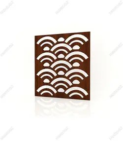 تایل ام دی اف معرق کدPN-51 بلوط-گردویی(تایل معرق سقف کاذب MDF)