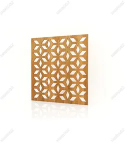 تایل ام دی اف معرق کدPN-69 بلوط-گردویی(تایل معرق سقف کاذب MDF)