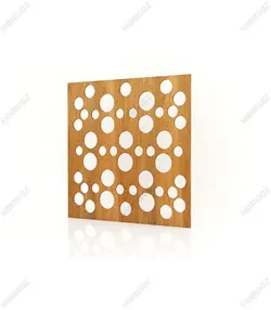 تایل ام دی اف معرق کدPN-75 بلوط-گردویی(تایل معرق سقف کاذب MDF)