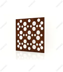 تایل ام دی اف معرق کدPN-75 بلوط-گردویی(تایل معرق سقف کاذب MDF)