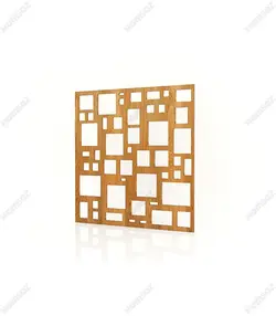 تایل ام دی اف معرق کدPN-78 بلوط-گردویی(تایل معرق سقف کاذب MDF)