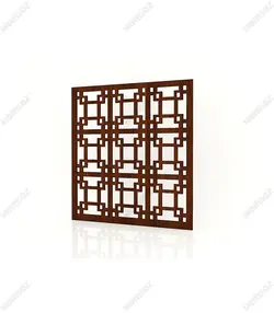 تایل ام دی اف معرق کدPN-81 بلوط-گردویی(تایل معرق سقف کاذب MDF)