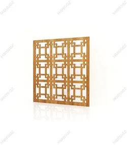 تایل ام دی اف معرق کدPN-81 بلوط-گردویی(تایل معرق سقف کاذب MDF)