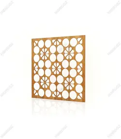 تایل ام دی اف معرق کدPN-85 بلوط-گردویی(تایل معرق سقف کاذب MDF)