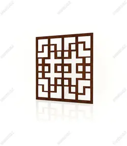 تایل ام دی اف معرق کدPN-87 بلوط-گردویی(تایل معرق سقف کاذب MDF)