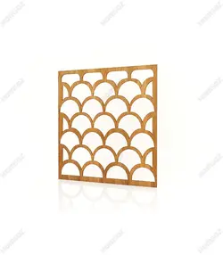 تایل ام دی اف معرق کدPN-86 بلوط-گردویی(تایل معرق سقف کاذب MDF)