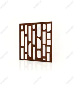 تایل ام دی اف معرق کدPN-89 بلوط-گردویی(تایل معرق سقف کاذب MDF)