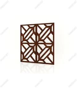 تایل ام دی اف معرق کدPN-95 بلوط-گردویی(تایل معرق سقف کاذب MDF)