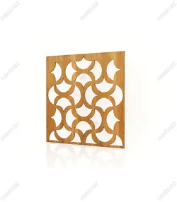 تایل ام دی اف معرق کدPN-94 بلوط-گردویی(تایل معرق سقف کاذب MDF)