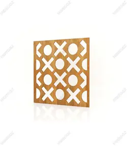 تایل ام دی اف معرق کدPN-96 بلوط-گردویی(تایل معرق سقف کاذب MDF)