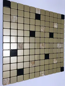 تایل بین کابینتی پشت چسب دار مدل C28 (دیوار پوش آلومینیومی)