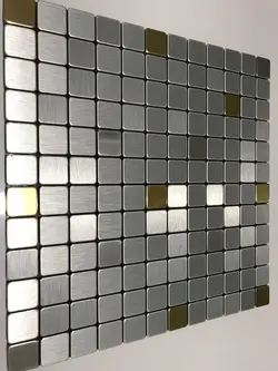 تایل بین کابینتی پشت چسب دار مدل C3 (دیوار پوش آلومینیومی)