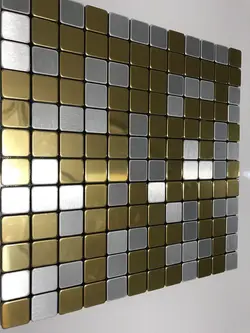 تایل بین کابینتی پشت چسب دار مدل C5 (دیوار پوش آلومینیومی)