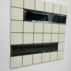 تایل بین کابینتی پشت چسب دار مدل D64 (دیوار پوش آلومینیومی)