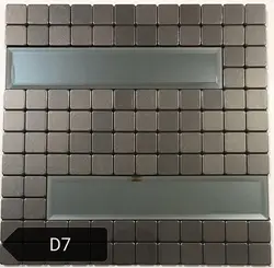 تایل بین کابینتی پشت چسب دار مدل D7 (دیوار پوش آلومینیومی)