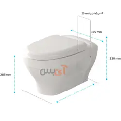 توالت فرنگی وال هنگ کلین