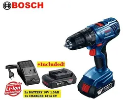 دریل شارژی چکشی 18 ولت بوشGSB180-LI